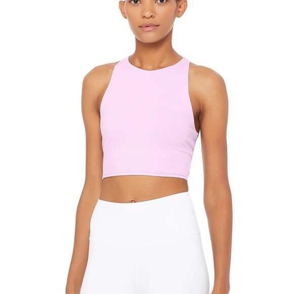 Hollister Social Tourist Sports Crop Top - Pink - Size Small - Picture 2 of 6